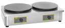 Roller Grill DOUBLE AND PROFESSIONAL ELECTRIC CREPE MAKER 2 PLATES OF Ø400 mm REF:CDE 400