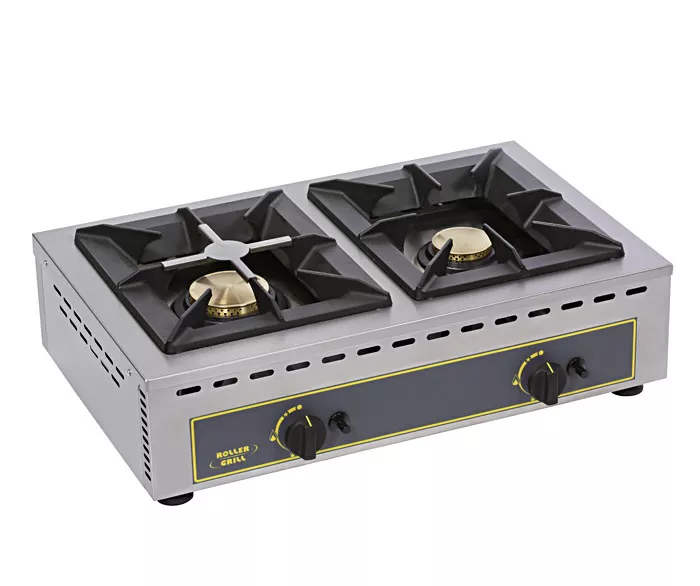 Professional gas stove - 2 burners (7 + 5 kW) GST 12 from Roller Grill