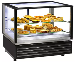 VENTILATED HEATED DISPLAY SHOWCASE REF:HD 800 B FROM ROLLER GRILL
