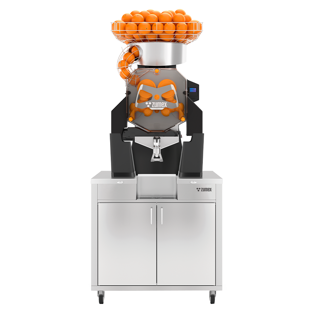 Electric orange juicer (40 fruits per minute) Zumex Speed S +plus All-in-One Wide (Mirror)