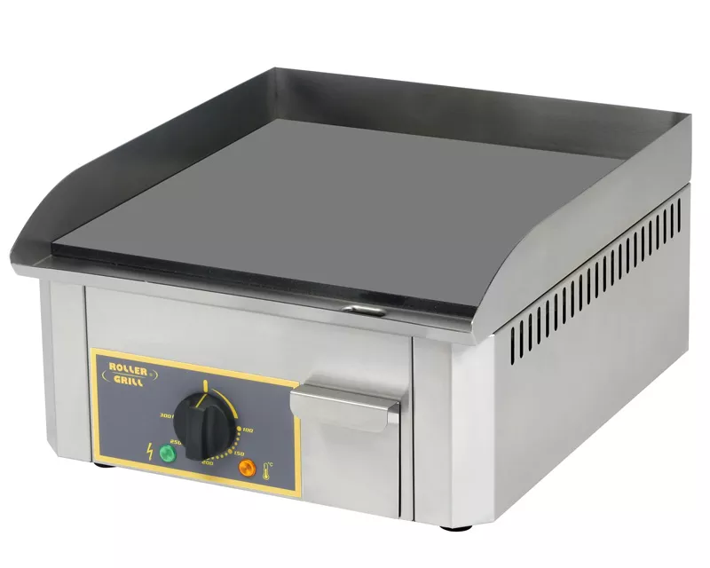 Roller Grill ELECTRIC GRIDDLE WITH DECARBONISED STEEL PLATE 1 COOKING ZONE REF: PSR 400 E