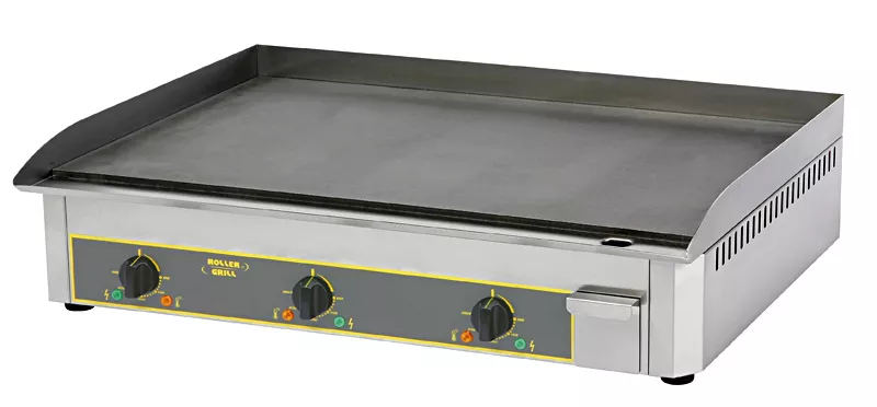 Roller Girll ELECTRIC GRIDDLE WITH CHROMED STEEL PLATE 3 COOKING ZONE REF: PSR 900 E