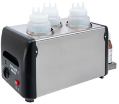 سخان شوكولاتة وصلصات ثلاثي مدمج | WI/3 من رولر جريل