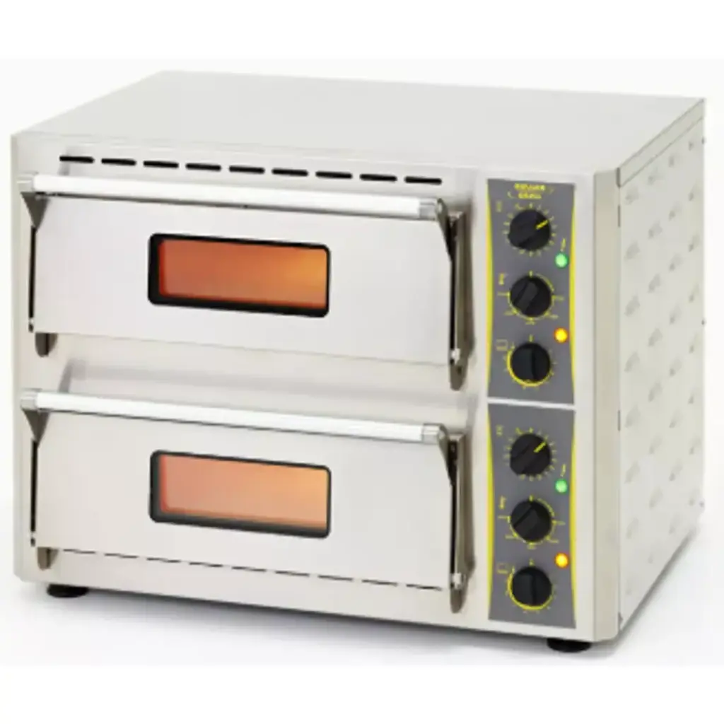 فرن بيتزا رولر جريل احترافي بطابقين PZ 430 D – أداء عالي وخَبز متوازن للمطابخ التجارية