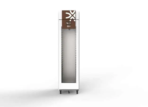 CFI Pavailler Chocolate Cabinet Criolla 1C1P Blue Moon V-Link A2L GLASS DOOR