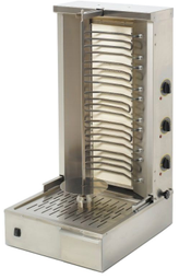 شواية شاورما (جيروس) تعمل بالغاز بسيخ عمودي ارتفاع 800 مم – موديل GR 80 G | Roller Grill