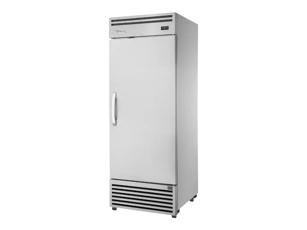 True TGN-1R-1S Upright Cabinets 2/1 GN Upright Foodservice Refrigerator 1 Full Solid Swing Door