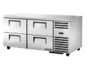 ثلاجة TRUE TUC-67D-4 تحت الطاولة - سعة 583 لترًا