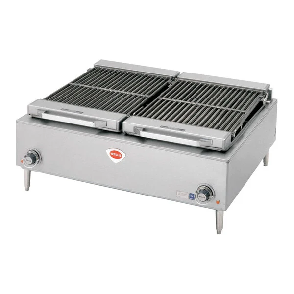 Wells Countertop Charbroiler | Model B50 | Dual Controls