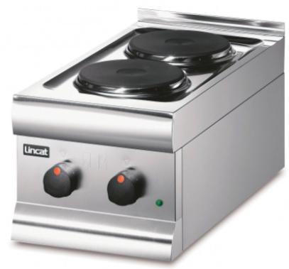 موقد كهربائي سطحي LINCAT HT3 Silverlink 600 - ذو لوحين