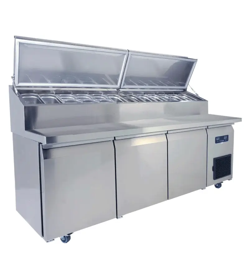 Desmon GOLD LINE REFRIGERATED PREP TABLE MODEL DPM3NX-80EP-O