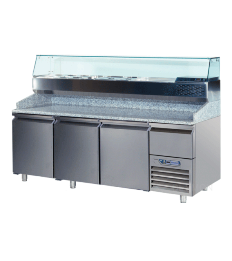 Desmon PIZZA COUNTER REFRIGERATED COMPARTMENT MODEL GPZ225AEP-O