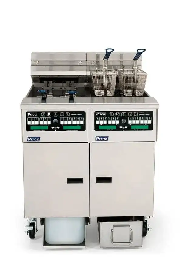 Pitco ELEC FLOOR FRYER SPLIT TANK 2 FILTER DRAWER SE14TC2FD