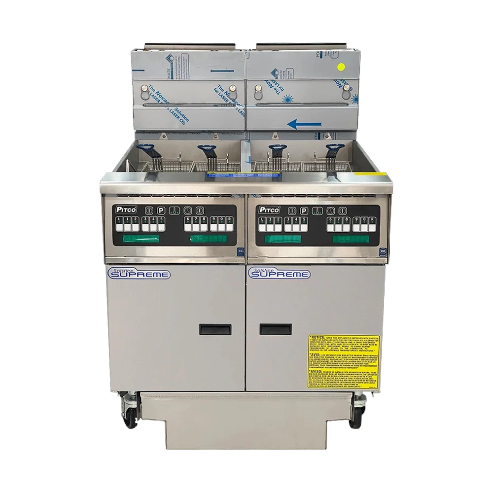 Pitco SOLSTICE GAS FRYER 2 FILTER DRAWER SSH55TC2FD
