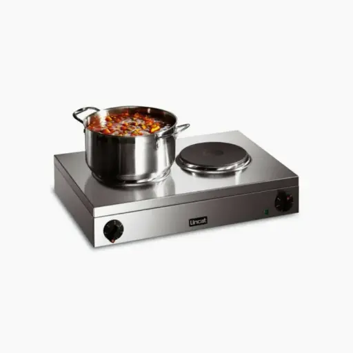 [LBR2] LINCAT LBR2 Lynx Electric Counter-top Boiling Top – Twin Plate – W 565 mm – 3.0 kW