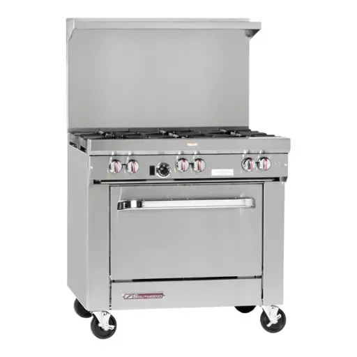 [S36D] Southbend S36D S-Series 36 Natural Gas 6 Open Burner