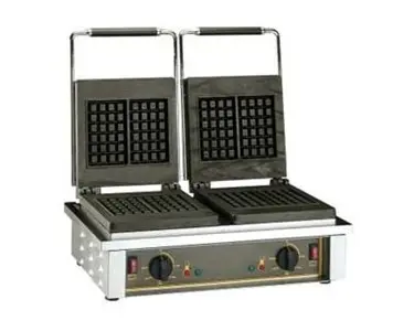 [GED20] Roller Grill - Waffle iron Maker – 2 Liege moulds | GED 20