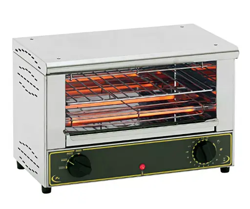 [BAR 1000] ROLLER GRILL Electric Countertop Infrared Toaster 1 Layer – 150Pcs/HR BAR 1000