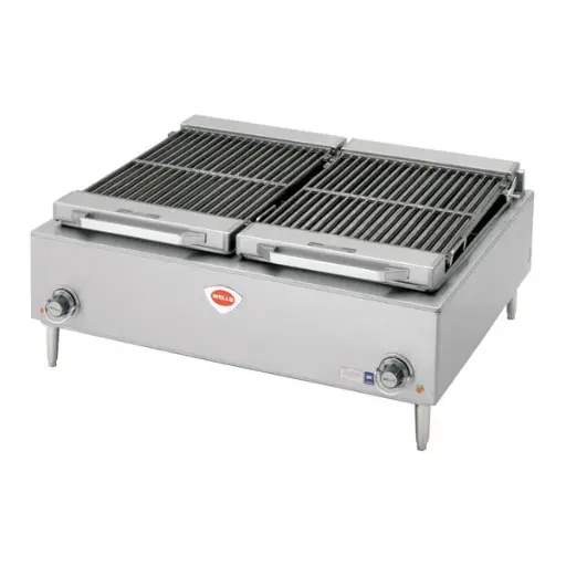 [B50] Wells Countertop Charbroiler | Model B50 | Dual Controls