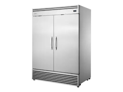 [TGN-2R-2S] True TGN-2R-2S Upright Cabinets 2/1 GN Upright Foodservice Refrigerator 2 Full Solid Swing Doors