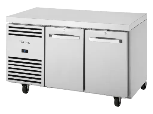 [TCR1/2-CL-SS-DL-DR] True TCR1/2-CL-SS-DL-DR Undercounters 1/1 GN Counter Refrigerator 2 Section