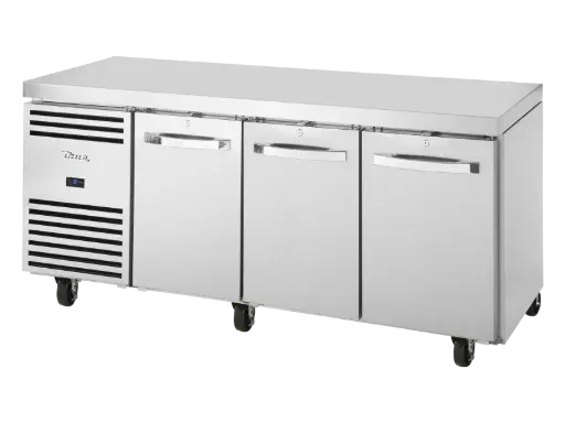 [TCR1/3-CL-SS-DL-DR-DR] True TCR1/3-CL-SS-DL-DR-DR Counters & Undercounters 1/1 GN Counter Refrigerator 3 Section