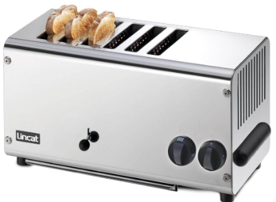 [LT6X] LINCAT LT6X Specialist Electric Counter-top Slot Toaster – 6 Slots – W 482 mm – 3.0 kW