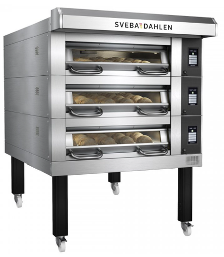 [D32ED] Sveba Dhalen 3-DECK OVEN ELECTRIC DOUBLE DEPTH MODEL D32ED