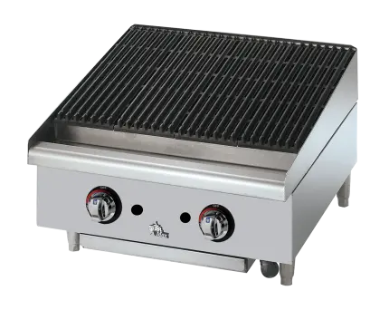 [6124RCBF] STAR-MAX CHARBROILER GAS COUNTERTOP 6124RCBF